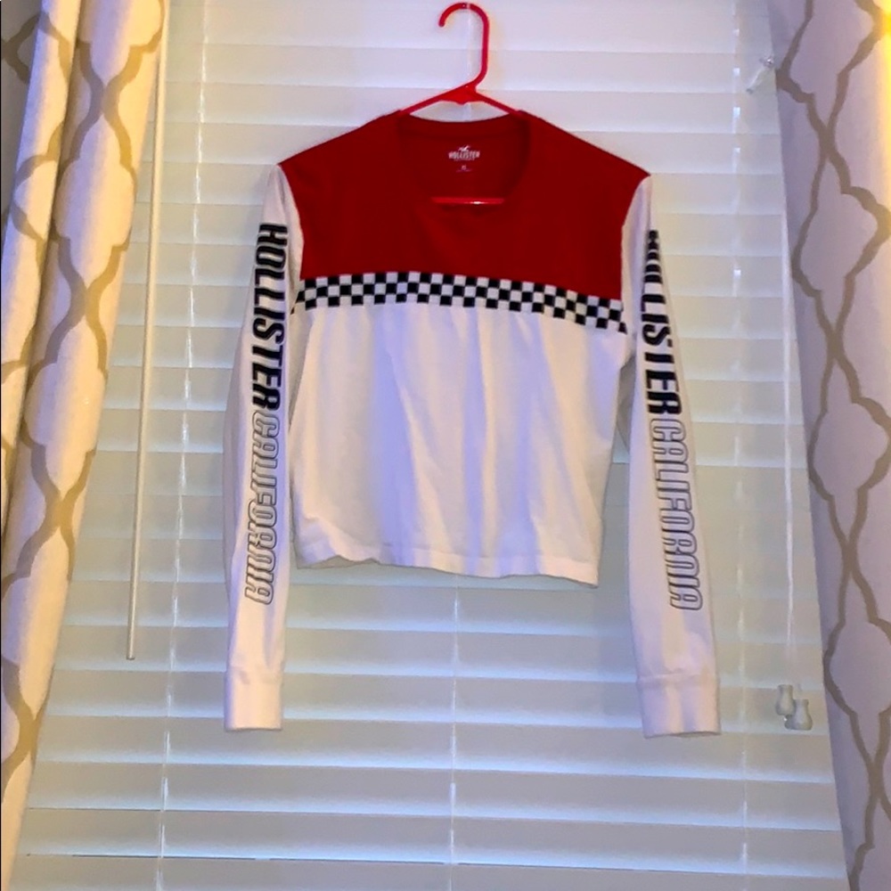 Hollister Short Cut, Longsleeve Graphic